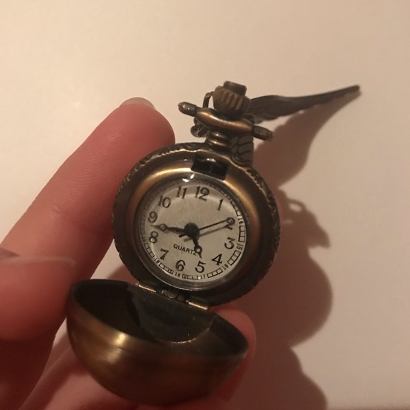 Harry Potter Snitch Pocket Watch/Pendant - Picture 2 of 3